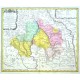 Tabula Geographica  Civitatis Svevo-Hallensis - Alte Landkarte
