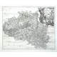 Provincia Beravnensis - Alte Landkarte