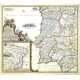 Portugalliae et Algarbiae - Alte Landkarte