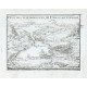 Veue des Dardanelles, de Constantinople - Antique map