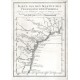 Karte von den Küsten des Französischen Florida - Stará mapa