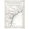 Karte von den Küsten des Französischen Florida