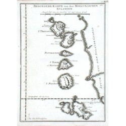 Besondere Karte von den Moluckischen Eylanden