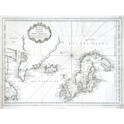 Zusammen gezogene Karte von den Nord-Meeren
