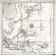Fortsetzung der Karte von dem Morgenlaendischen Ocean  Japon - Antique map