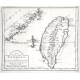 Das Eyland Formosa und ein Stück von den Küsten von China - Stará mapa