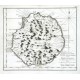 Carte von der Insel Bourbon sonst Mascaregne - Antique map