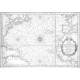 Karte von dem Abendlaendischen Ocean - Antique map