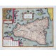 Siciliae veteris typus - Alte Landkarte