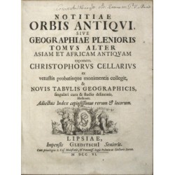 Notitiae Orbis Antiqvi