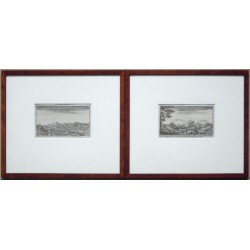 Prospect der Bataille bey Prag  Ao. 1757 - Die Belagerung bey Prag  1757