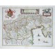 Dominio Veneto nell'Italia - Antique map