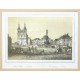 Das Schloss zu Dux. Le chateau a Dux - Stará mapa