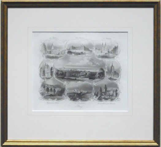 Prag - Staré mapy na prodej