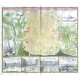 Accurater Grundris der  Stadt Madrit - Alte Landkarte