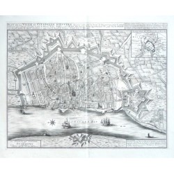 Plan de la Ville et Citadelle d'Anvers  - De Stad en het Casteel van Antwerpen