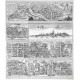 Vídeň - Accuratus  Prospectus  Viennae  - Eigentlicher  Prospect der  Stadt Wien - Stará mapa