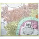 Vrbium Londini  - Neuester Grundris der Staedte London - Alte Landkarte