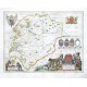 Rvtlandia Comitatvs. Rvtland shire - Antique map