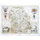 Comitatvs Salopiensis - Anglice Shrop shire - Antique map