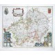 Wigorniensis Comitaus et Comitatus Warwicensis - Antique map