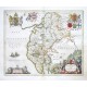 Cvmbria - Vulgo Cvmberland - Antique map