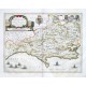 Comitatvs Dorcestria, sive Dorsettia - Vulgo Anglice Dorset Shire - Antique map