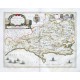 Comitatvs Dorcestria, sive Dorsettia - Vulgo Anglice Dorset Shire - Antique map