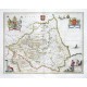 Episcopatvs Dvnelmensis. Vulgo The Bishoprike of Dvrham - Antique map