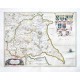 Dvcatvs Eboracensis Pars Orientalis - The Eastriding of Yorkeshire - Antique map