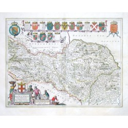 Dvcatvs Eboracensis Pars Borealis. The Northriding of York shire