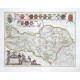 Dvcatvs Eboracensis Pars Borealis. The Northriding of York shire - Antique map