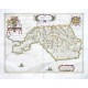 Glamorganensis Comitatvs - Vulgo Glamorgan shire - Antique map