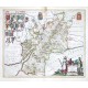 Glocestria Dvcatvs - Vulgo Glocester shire - Stará mapa