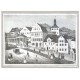 Zámecký vrch - Antique map