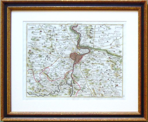 Environs de Prague - Staré mapy na prodej