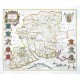 Hantonia Sive Sovthantonensis Comitatvs Vulgo Hant-shire - Antique map