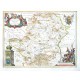 Hertfordia comitatvs. Vernacule Hertfordshire - Antique map