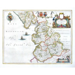 Lancastria Palatinatvs Anglis Lancaster et Lancas shire