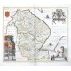 Lincolnia Comitatvs. Anglis Lincoln-shire - Antique map