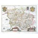 Montgomeria Comitatus et Comitatus Mervinia - Antique map