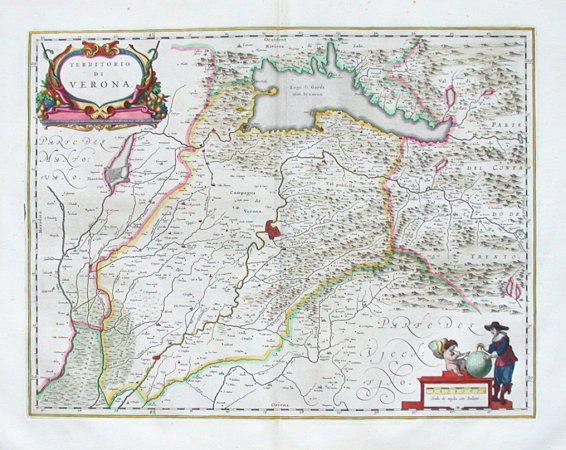 Territorio di Verona - Old maps for sale
