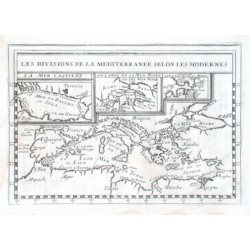 Les Divisions De La Mediterranee Selon Les Modernes