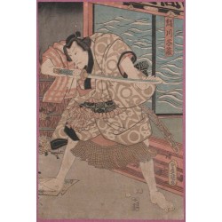 Samuraj (herec divadla Kabuki?)