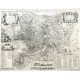 Recentis Romae Ichnographia et Hypsographia  - Der Statt Rom Grundris und Vorstellung - Antique map