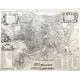 Recentis Romae Ichnographia et Hypsographia  - Der Statt Rom Grundris und Vorstellung - Antique map