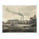Zuckerfabrik in Raitz - Antique map