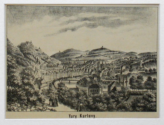 Vary Karlovy - Staré mapy na prodej