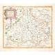Moravia Merhern - Antique map