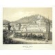 Marienbader Strasse in Carlsbad - Antique map